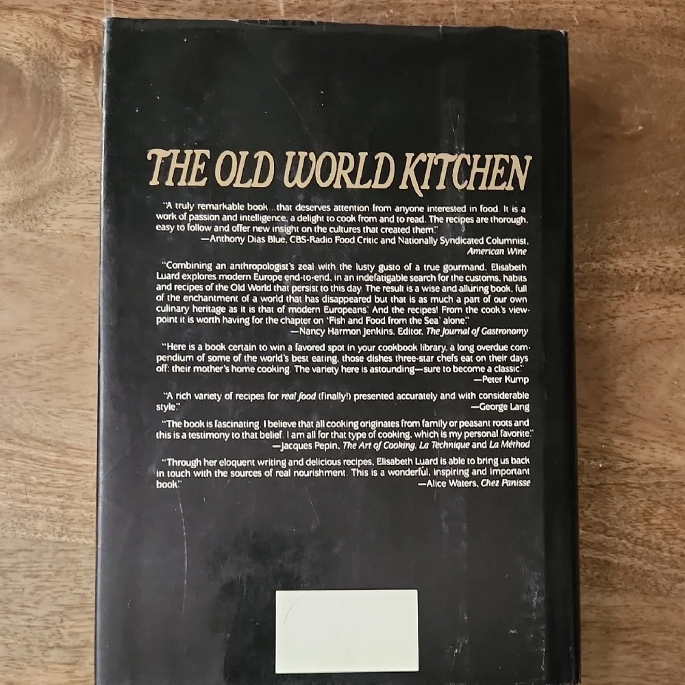 The Old World Kitchen by Elisabeth Luard - Hardcover Cookbook - Picture 4 of 4